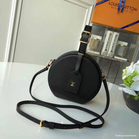 FS CHEAP With Alligator CHAPEAU BOITE Louis Leather PETITE Vuitton 0709
